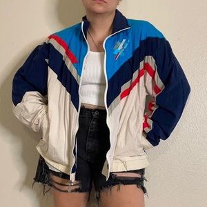 80s Members only windbreak jacket